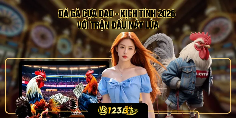 Đá Gà Cựa Dao - Kịch Tính 2026 Với Trận Đấu Nảy Lửa